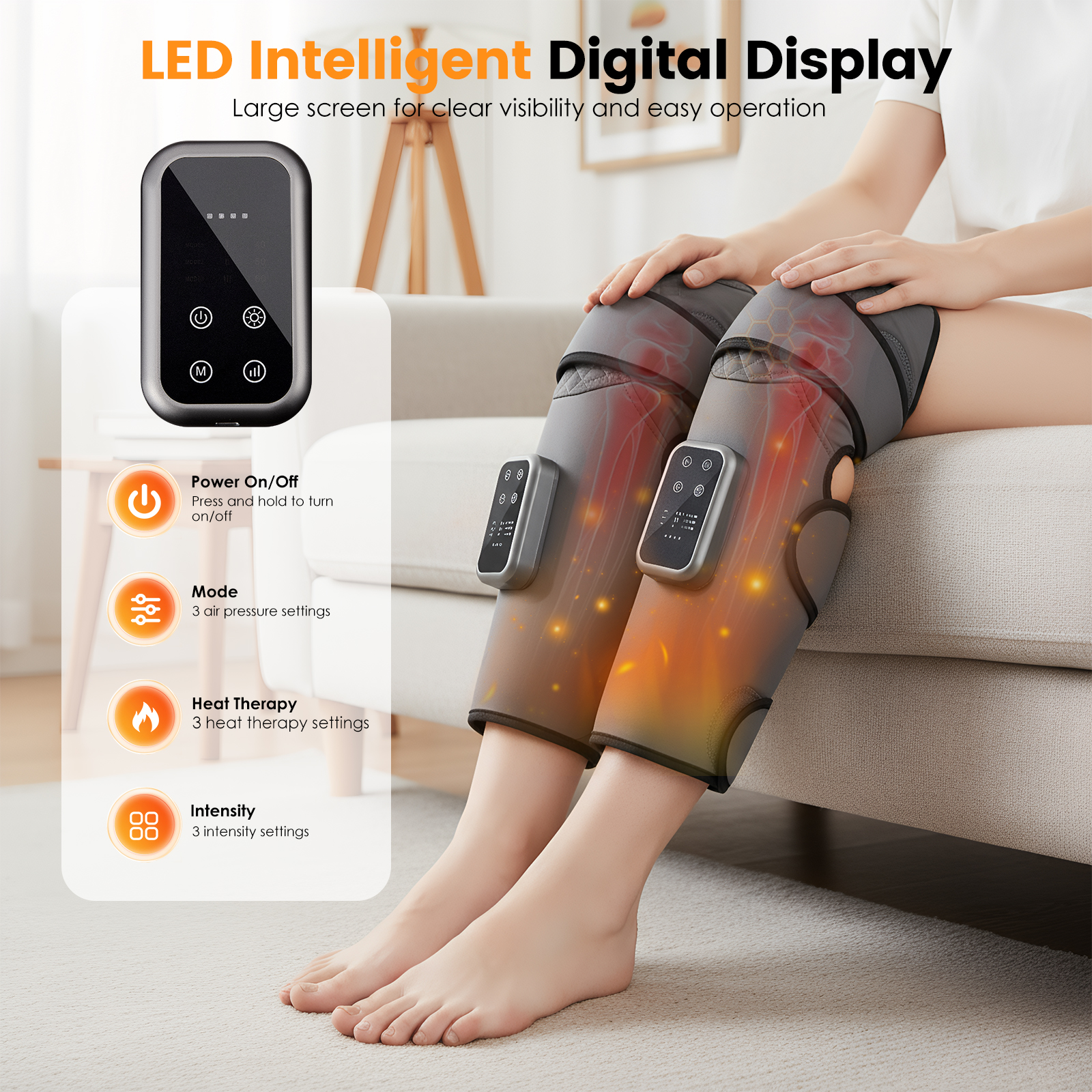 massageur pour les pieds avec chaleur